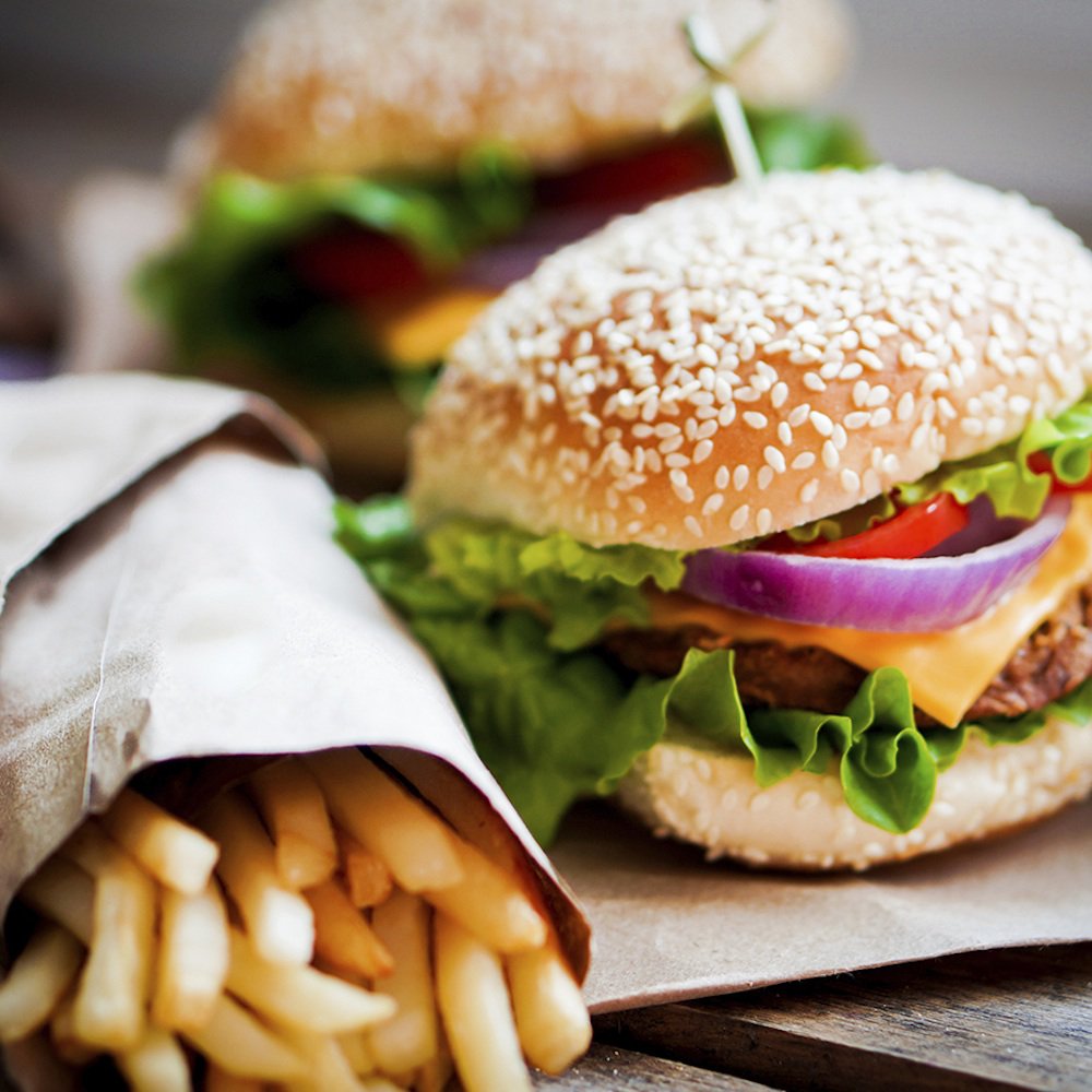 The least caloric foods of fast-food
